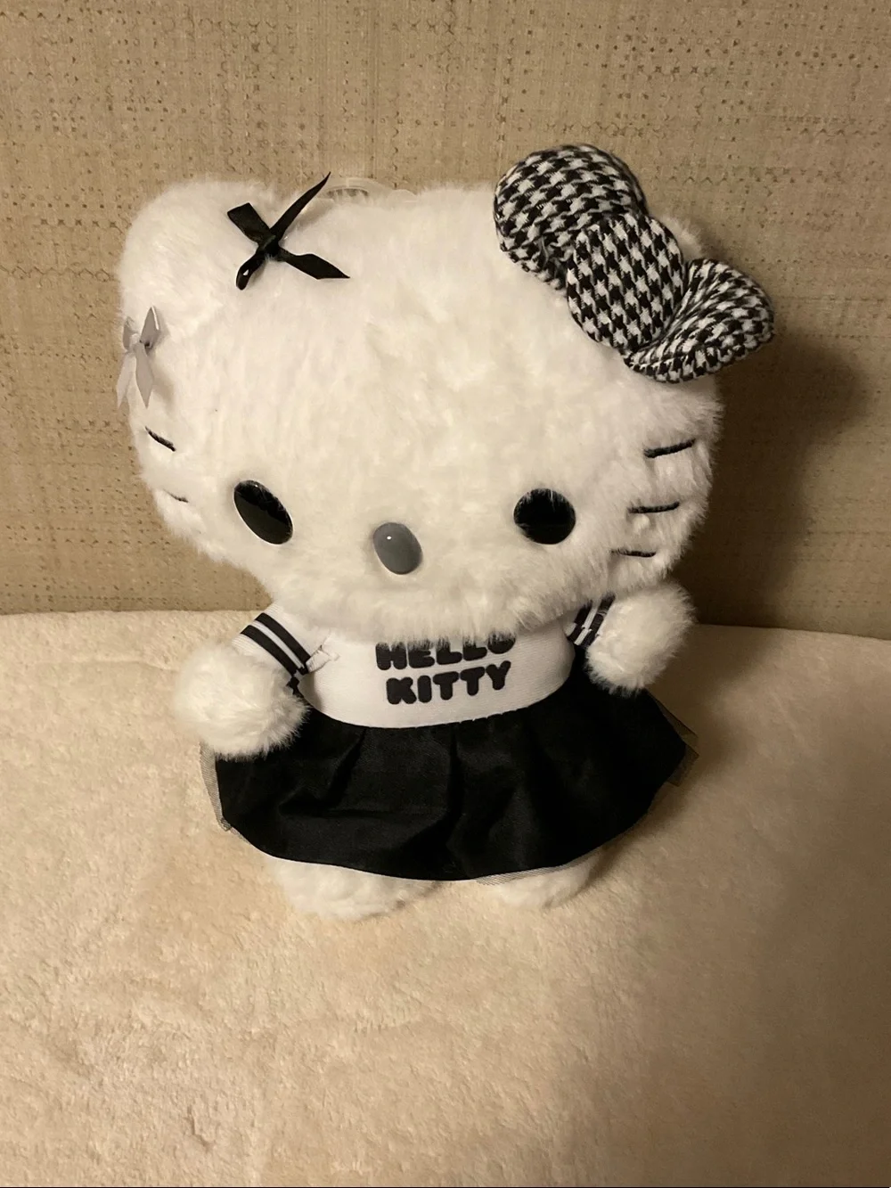 Hello Kitty Black & White Plush Costume Dress